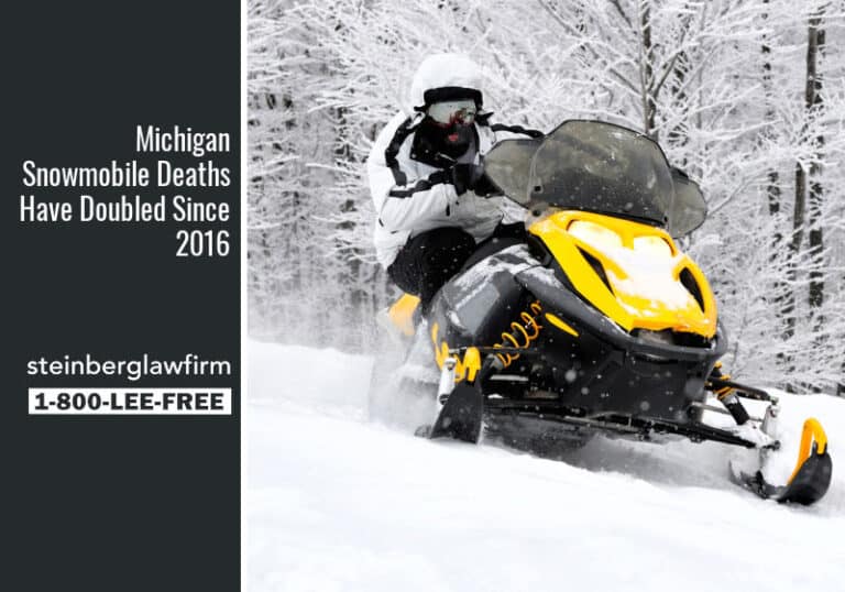 Michigan Snowmobile Deaths Have Doubled Lee Steinberg Law Firm